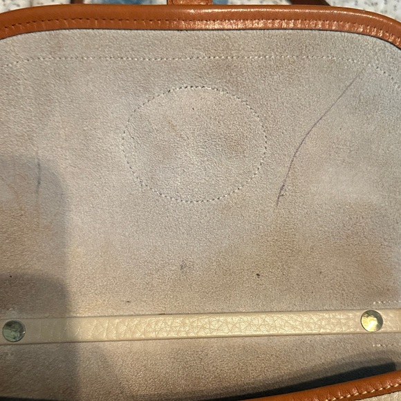 Dooney & Bourke Cream and Brown Crossbody Bag - Picture 4 of 9